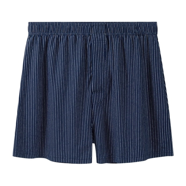 B91xZ Boxeurs pour Hommes Coupe Confortable et Flexible en Coton Ultra Doux Extensible, Bleu Marine TTG