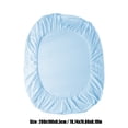 thumbnail image 3 of Fitted Sheet for Mattress Protection | Waterproof Mattress Pad Cover | Bed Sheet Protector for Home Bedroom | Polyester Fabric | 200x180cm Size | 1 Piece, 3 of 6