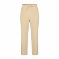 thumbnail image 4 of WRKEKC Casual Pants for Men Relaxed Fit Straight Leg Beach Pants with Drawstring and Pockets Solid Color for Summer Wear, 4 of 6