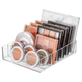 thumbnail image 1 of 3X Eyeshadow Palette Organizer- 7 Section Divided Makeup Acrylic Palette Organizer Holder for Vanity Cosmetics Makeup, 1 of 6