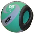 thumbnail image 4 of Iron Body Fitness Dual-Grip Medicine Ball, Rubber Weighted Ball with Handles for Strength Training, 4 of 5