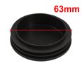thumbnail image 3 of Unique Bargains 2Pcs Chair Table Leg Plastic Cap Round Tube Insert Fit 63mm Pipe Outer Dia, 3 of 3
