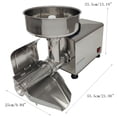 thumbnail image 2 of Electric Tomato Press and Strainer Machine Commercial Jam Food Milling Machine Stainless Steel 110V, 2 of 9