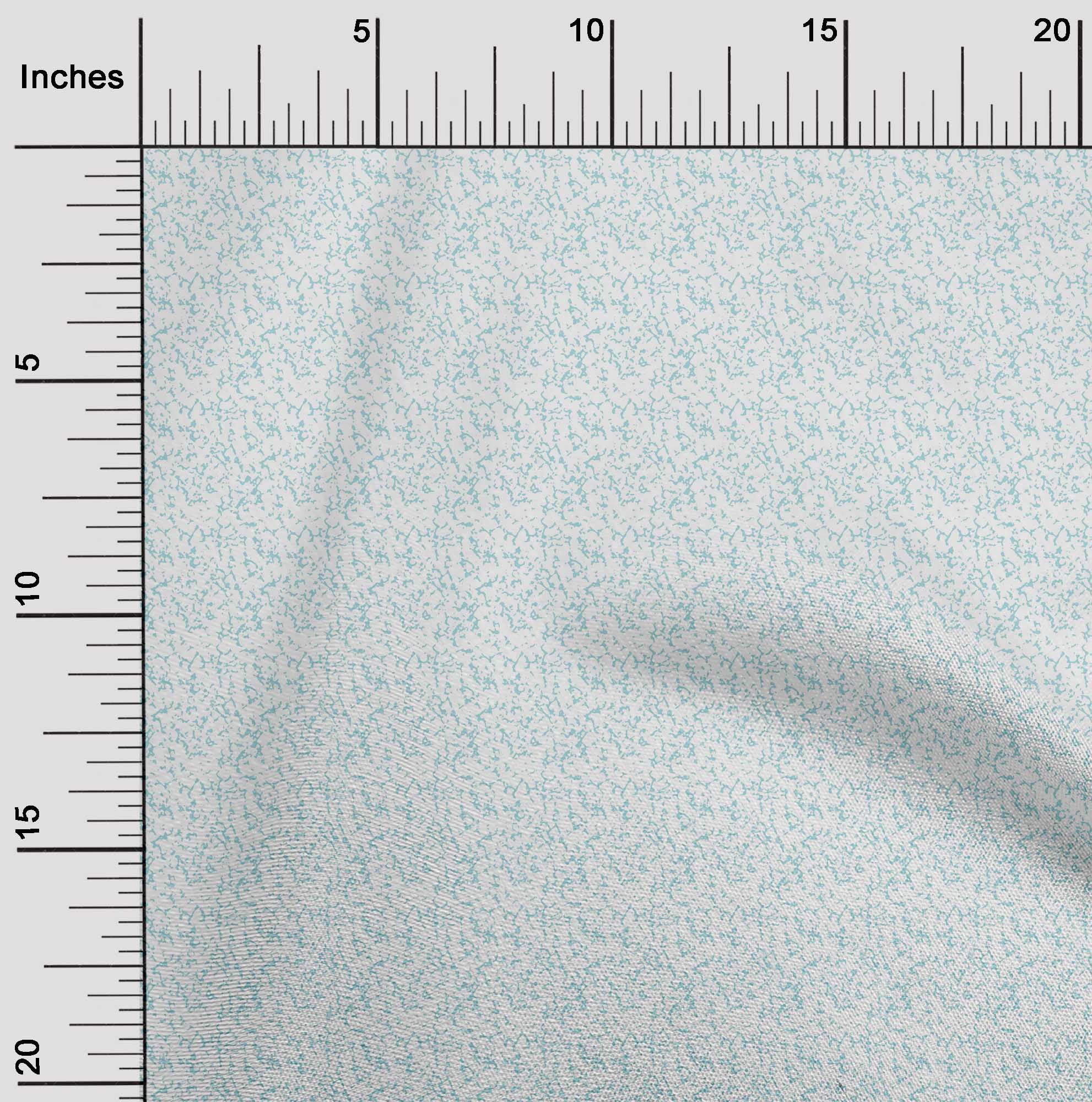 oneOone Cotton Poplin Sky Blue Fabric Abstract Texture Fabric For Sewing Printed Craft Fabric By The Yard 42 Inch Wide
