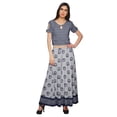 thumbnail image 1 of Moomaya Ensemble Palazzo Ample et Crop Top Robe Ethnique Imprimée Santon pour Femmes, 1 of 1