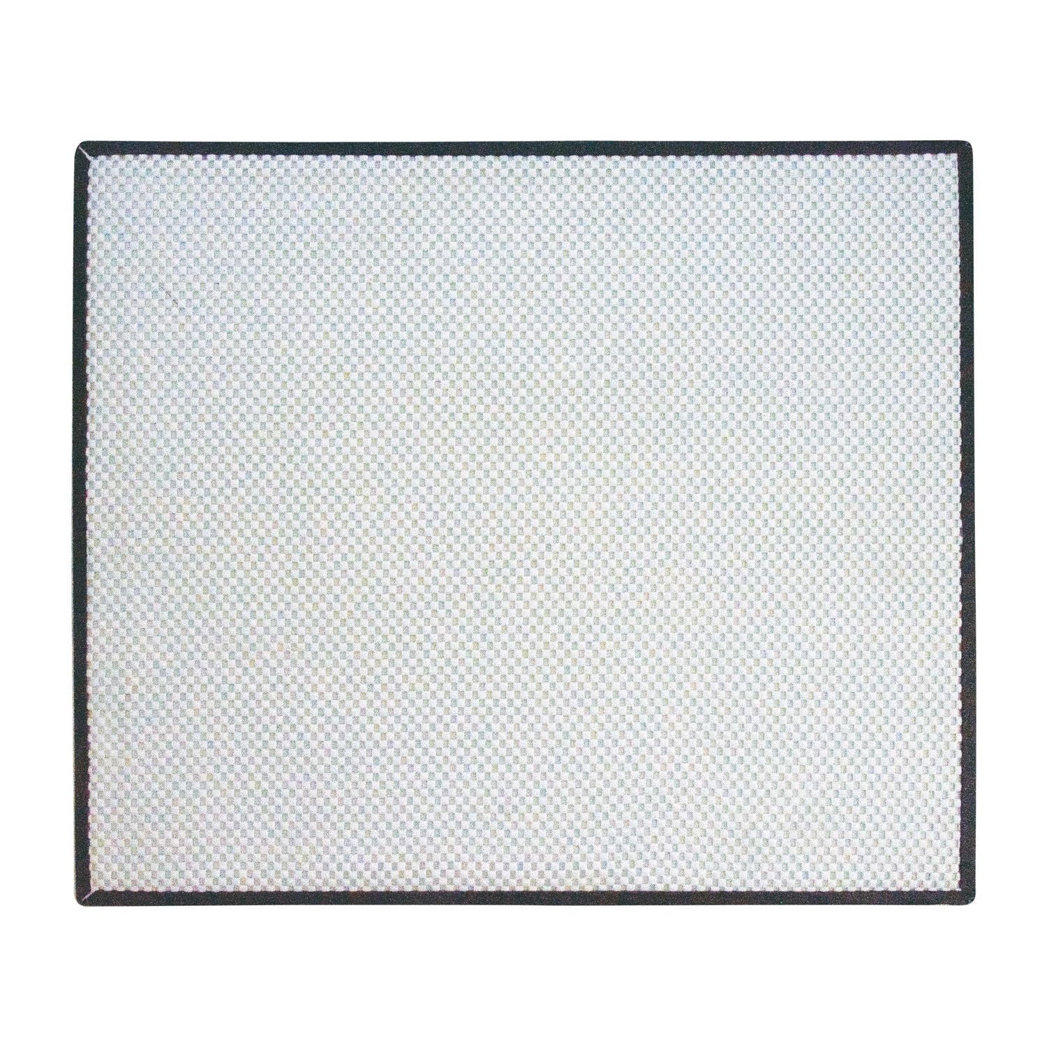 Tapis de comptoir antidérapant noir mat 14 x 17 pouces