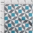 thumbnail image 1 of oneOone Cotton Flex Fabric Triangle|Parallelogram & Square Geometric Print Fabric By Yard 40 Inch Wide, 1 of 1