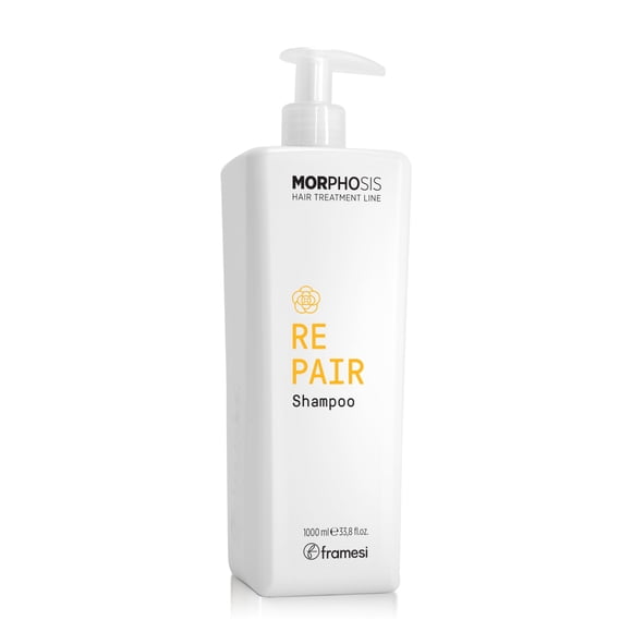 FRAMESI Shampooing Réparateur Morphosis 33.8 fl oz, Hydrate et Renforce les Cheveux, Ingrédients Naturels, Sûr pour les Couleurs