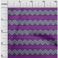 thumbnail image 1 of oneOone Polyester Lycra Fabric Floral & Chevron Block Print Fabric By Yard 56 Inch Wide, 1 of 4