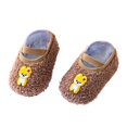 thumbnail image 1 of Newborn Socks Anti Slip Cute Animals Print Soft Floor Socks Brown 18-24 Months, 1 of 8