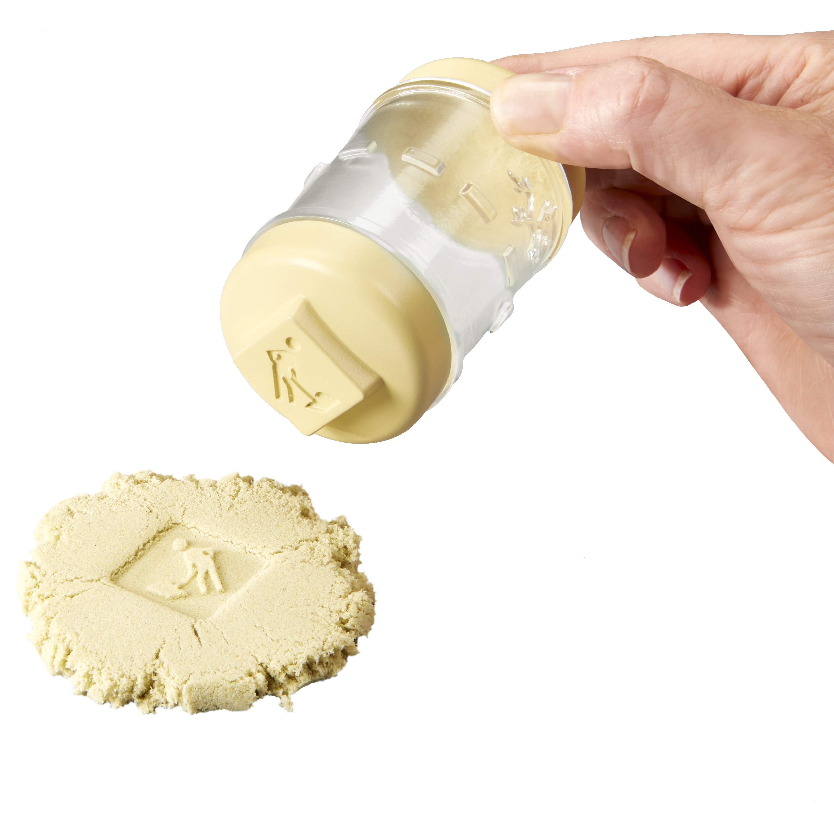 Wonder Factory Never Dry Sand Construction Trucks - Light Brown + Dump Truck - Never Dries Out and Gluten Free
