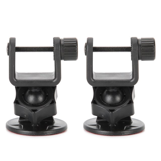 Polyformaldehyde Car Bracket, 2pcs Brackets High Temperature Resistance 16mm Adjusted Ballhead For Window Recorder Car U Head