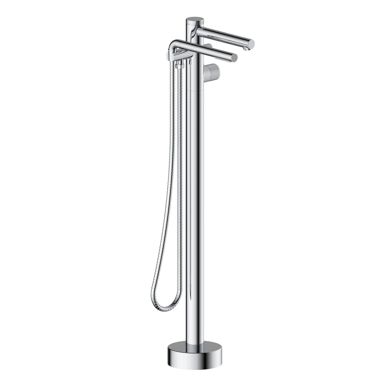 Robinet de baignoire autoportant CLAUDIA d'akuaplus® avec douche à main.