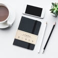 thumbnail image 4 of A6 Leather Journal Notebook with 160 Lined Pages, Hardcover Bound, 100gsm No-Bleed Paper & Inner Pocket - Perfect for Writing, Travel, and Gift Giving, 4 of 6