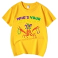 thumbnail image 5 of T-shirts à Col en V Filles T-Shirt à Manches Longues pour Enfants T-Shirt Décontracté Imprimé à Col Rond à Manches Courtes pour Filles T-Shirt Chemise Décontractée, 5 of 5