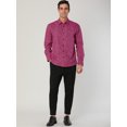 thumbnail image 3 of INSPIRE CHIC Chemise en Coton à Manches Longues Boutonnée à Imprimé Léopard Vintage pour Homme, 3 of 6