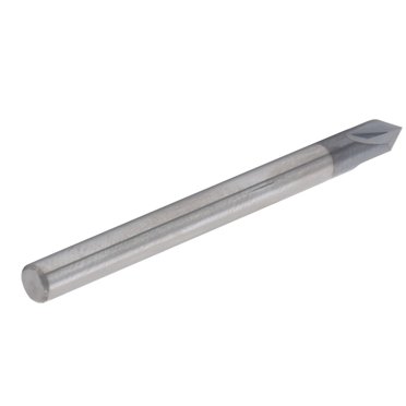 Chamfer End Mill, Chamfer End Mill, 3 Flute 60 Milling Cutter Tungsten Steel CNC Carving Polishing Router Bit One Piece Design, Endmills