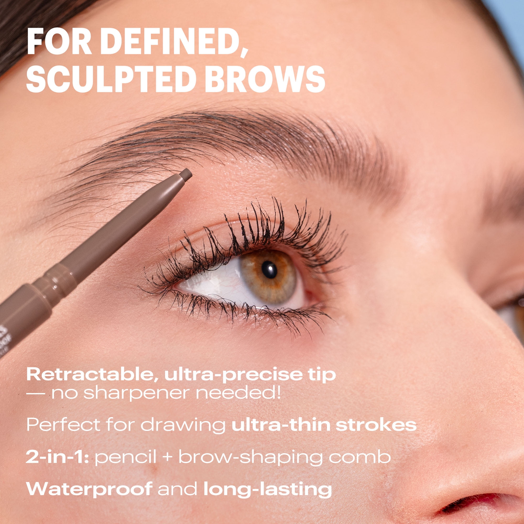 Annabelle Traceur à sourcils Skinny - Ebony