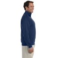 thumbnail image 4 of Jerzees Chandail Molletonné Ras du Cou NuBlend Super Sweats pour Hommes, P, J Bleu Marine, 4 of 4