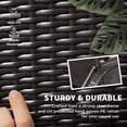 thumbnail image 4 of Outsunny Rattan Chaise Lounge Chair with Headrest and Adjustable Backrest, 4 of 10