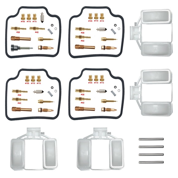 CarbForge Kit de Remise à Neuf du Carburateur de Moto pour Honda CB1300F SC40 1998-2002 1300cc 1300