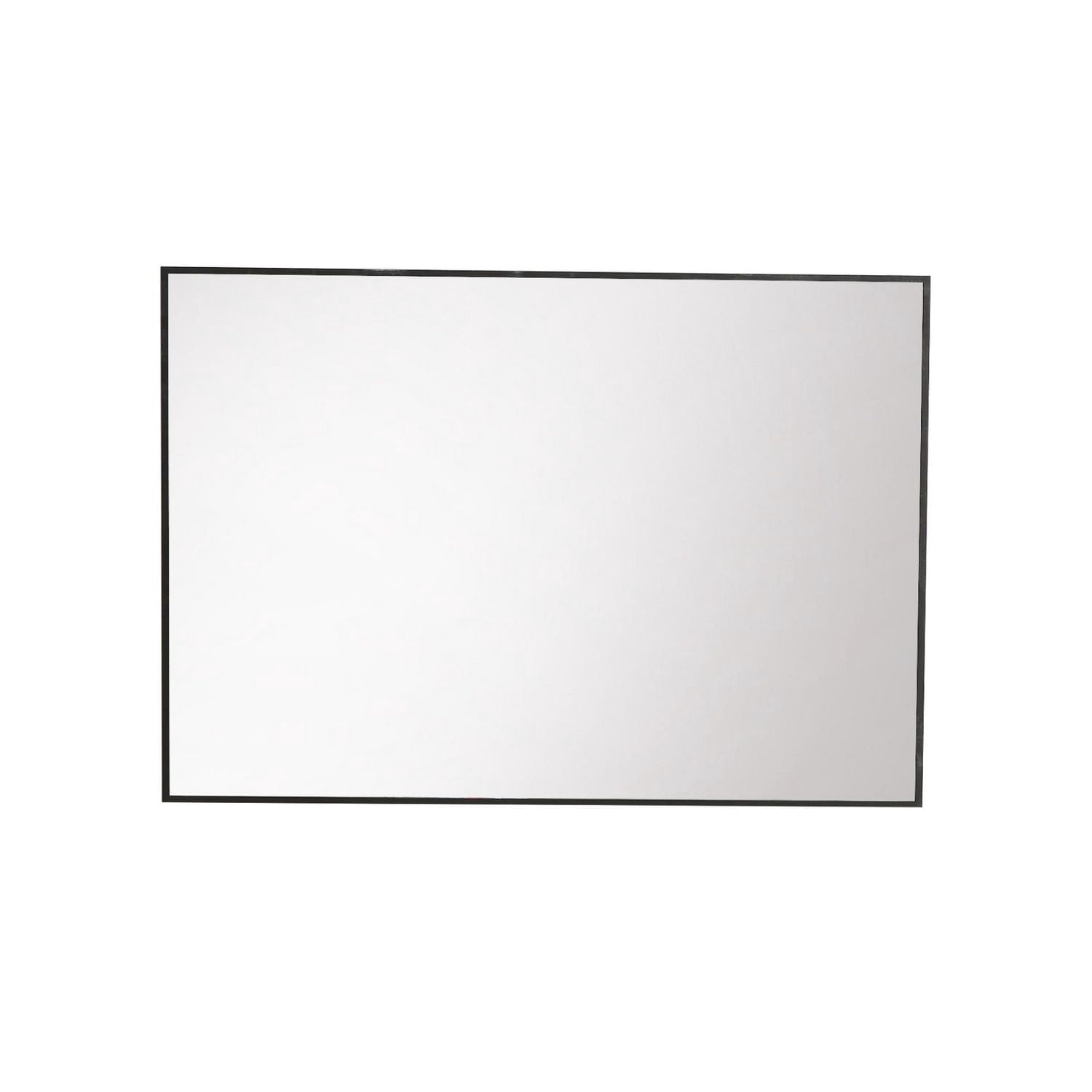 Miroir rectangulaire de salle de bain d'akuaplus® en aluminium, 34 po x 28 po
