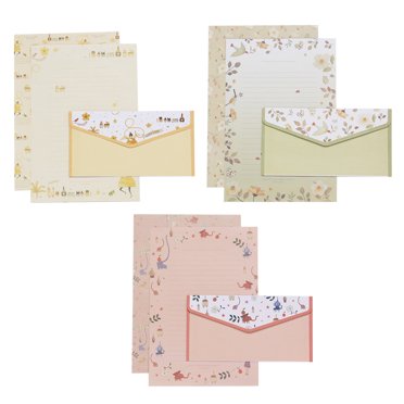 Stationary Set Stationery Letter Writing Paper, Stationary paper and envelopes set