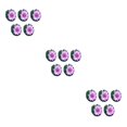thumbnail image 1 of Wweixi 5pcs/set Artificial Lotus Realistic Appearance Easy To Clean Long-lasting light purple 3Set, 1 of 6