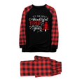 thumbnail image 2 of MASRIN Matching Pjs For Family Christmas Pajamas for Family Pjs Matching Set Family Christmas Pajamas Soft Xmas Pajamas Matching Sets Top Pants Christmas Hat Pjs, 2 of 4