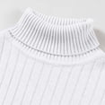 thumbnail image 3 of fatyb Chandail pour Hommes à Col Roulé Décontracté Tricoté Extensible à Manches Longues Hauts Chauds d'Automne Hiver pour Hommes, 3 of 5