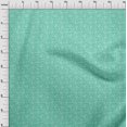 thumbnail image 4 of oneOone Georgette Viscose Vert Mer Tissu Matière de Robe Champignon Tissu Imprimé Tissu au Mètre 42 Pouces de Large, 4 of 4