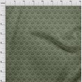 thumbnail image 3 of oneOone Tissu Polyester Lycra Feuilles & Floral Imprimé au Mètre 56 Pouces de Large, 3 of 4