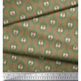 thumbnail image 3 of Soimoi Cotton Cambric Fabric Check,Paisley & Ogee Damask Decor Fabric Printed Yard 56 Inch Wide, 3 of 3