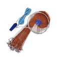 thumbnail image 2 of fastboy Filet de Coulée Portable Réutilisable Pliant Style Américain Poids Professionnels Filets de Pêche Rétractables Outils Accessoires Type 480, 2 of 6