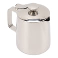 thumbnail image 4 of Tasse à Lait à Café, Pichet à Lait en Acier Inoxydable, Pichet à Cappuccino, Récipient à Mousse à Café avec Couvercle (600 ml), 4 of 14