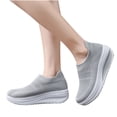 thumbnail image 4 of LSLJS Sport Chaussures pour Femmes Tissées en Maille Respirante Ajourée Mode Décontractée Chaussures de Course, Espadrilles pour Femmes, 4 of 6