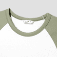 thumbnail image 3 of PatPat Ensembles Assortis pour la Famille : T-shirt à Manches Raglan et Robe Florale à Épaules Volantées, 3 of 6