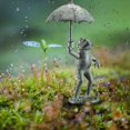 thumbnail image 3 of Modèle de Statue Multi-Usage en Résine Fait Main Jardin Excellent Travail Grenouille Statue Affichage pour Cour, 3 of 8