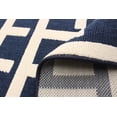 thumbnail image 3 of ECARPET Indoor/Outdoor for Balcony, Patio and Garden Villa Blue Rug, 3 of 9