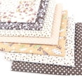 thumbnail image 3 of Zootealy 7Pcs/Set DIY Assorted Pattern Floral Printed Patchwork Cotton Fabric Cloth Sewing Quilting Cloth 500x500mm, 3 of 8