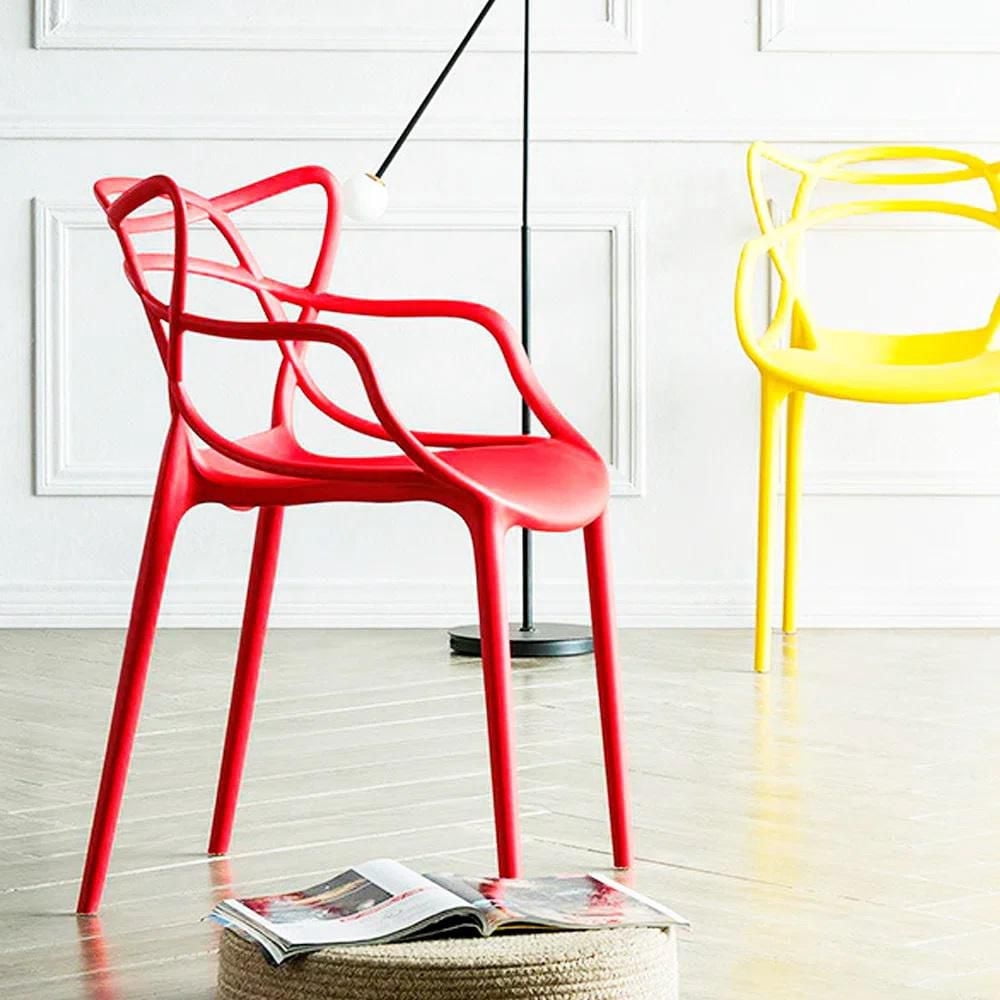 Heavenly Collection Fauteuil en Plastique Rouge