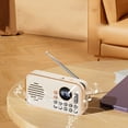 thumbnail image 2 of Meitianfacai FM Radio Portable, Rechargeable Radio Digital Tuning, MP3 Music Player Speaker Support Micro SD, USB Port, Ideal for Outdoor, 2 of 8
