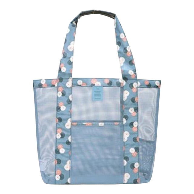 Birdeem Sac de Rangement de Voyage Extérieur Sac Filet de Plage Sac de Plage Grande Capacité à une Épaule