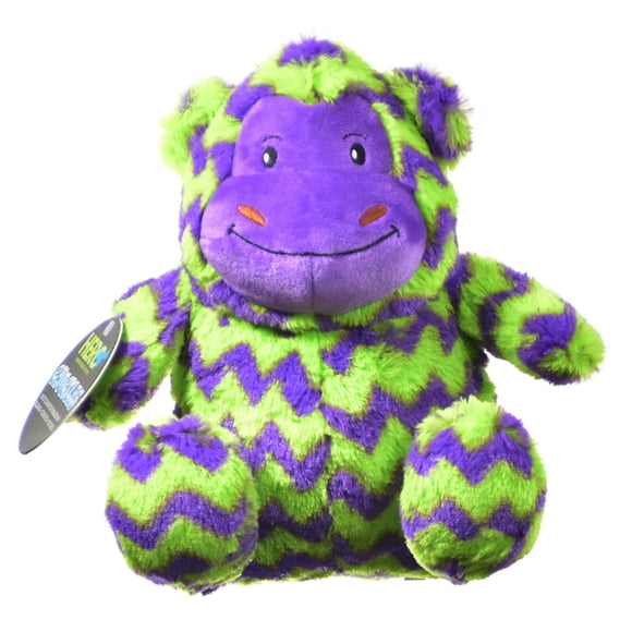 Hero Chuckles Plush Squeaky Dog Toy Durable Stuffed Animal with 3 in 1 Squeaker