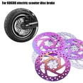 thumbnail image 2 of LEFU for 120MM Electric Scooter Brake Disc Rotor 6-Bolt 44MM for Ninebot F20 F30 F40 Kugoo Scooters Stainless Steel Rust-Resistant High Stability Easy Install, 2 of 9