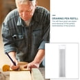 thumbnail image 2 of MasteelfCA 6pcs Carpenter Pencil Refill Woodworking Marker Pencil Refill Drawing Pen Refill, 2 of 8