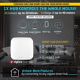 thumbnail image 4 of Biltek Smart Blinds for Windows Light Filtering Shades Motorized Roller Blinds & Shades Cordless Window Blinds Electric Blinds with Remote, 35" x 72" Automatic Window Shades For Home Smart Home Office, 4 of 9