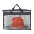 thumbnail image 5 of Unique Bargains Handbag Dust Bags, S Size PVC Dustproof Transparent Purse Protector, Gray, 5 of 5