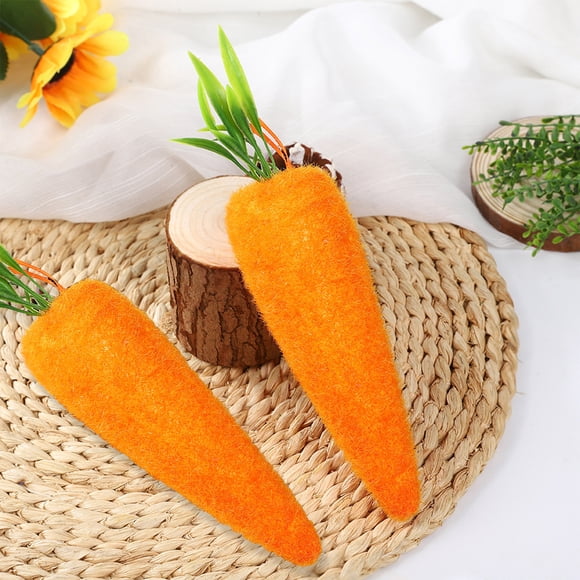 TIMIFIS Foam Simulation Carrot Decorate, Easter Carrot Decoration Size Carrot Living Room Sofa Decoration Home Decor