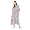 thumbnail image 2 of Oussum Caftan pour Femmes Robe Été Ample Décontractée Grande Taille Robe de Soirée Imprimée Caftan Long pour Dames Robes Élégantes en Ligne, 2 of 4